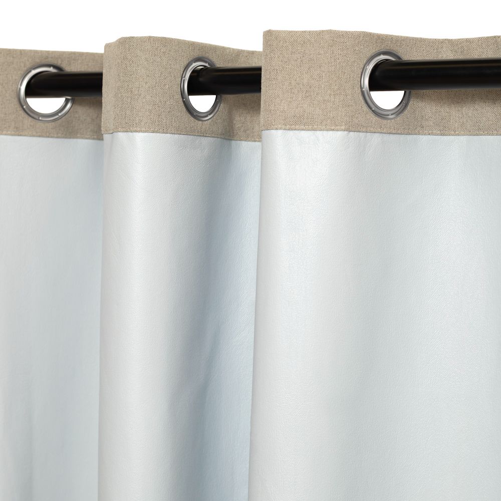 Set 2 Cortinas blackout con ojillos 140x240 cm