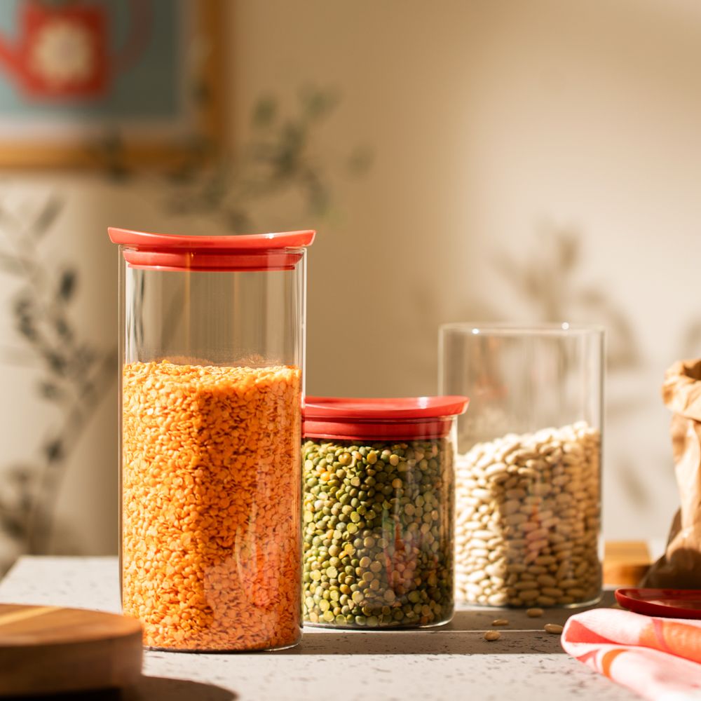 Frasco de vidrio con tapa 1400 ml