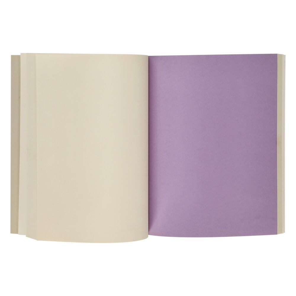 Libreta con lomo y tapa de papel 140 hojas 16.5x1.5x21 cm