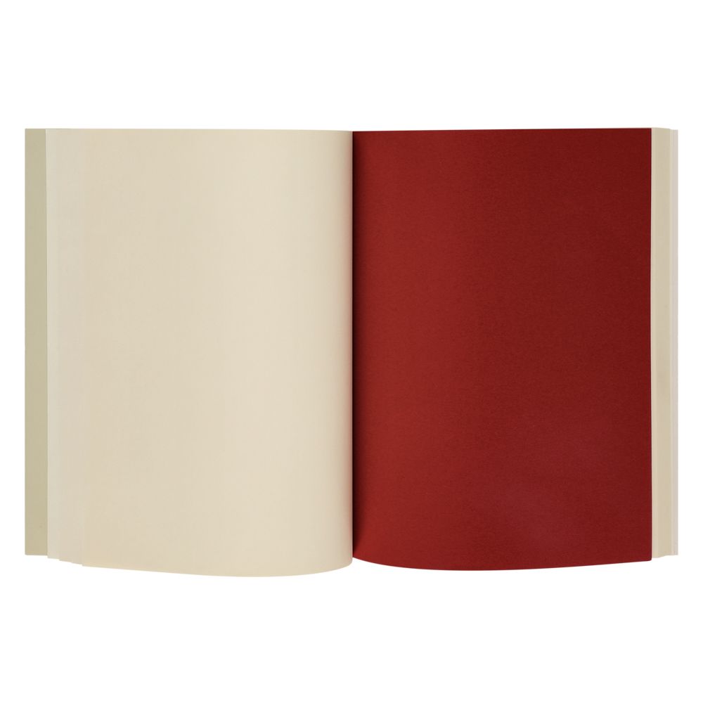 Libreta con lomo y tapa de papel 140 hojas 16.5x1.5x21 cm