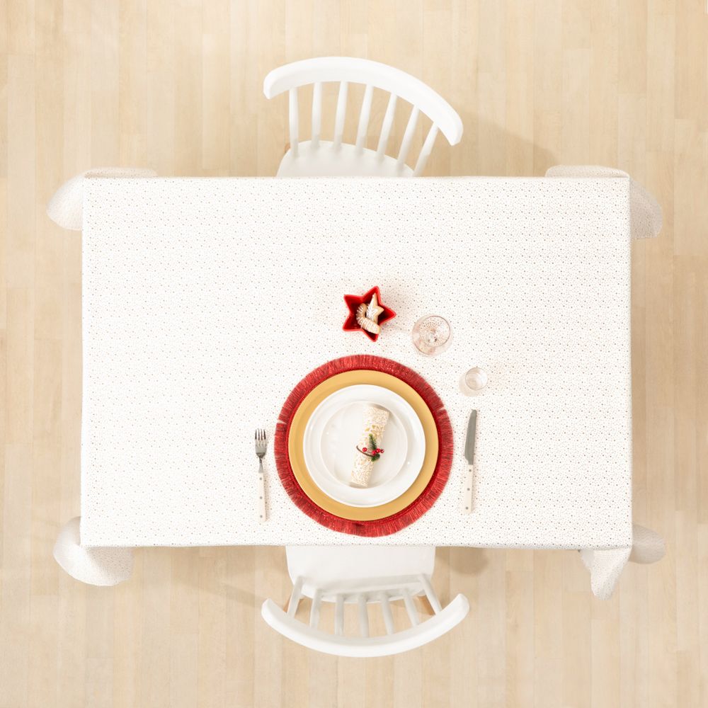 Mantel rectangular navideño 150x210 cm