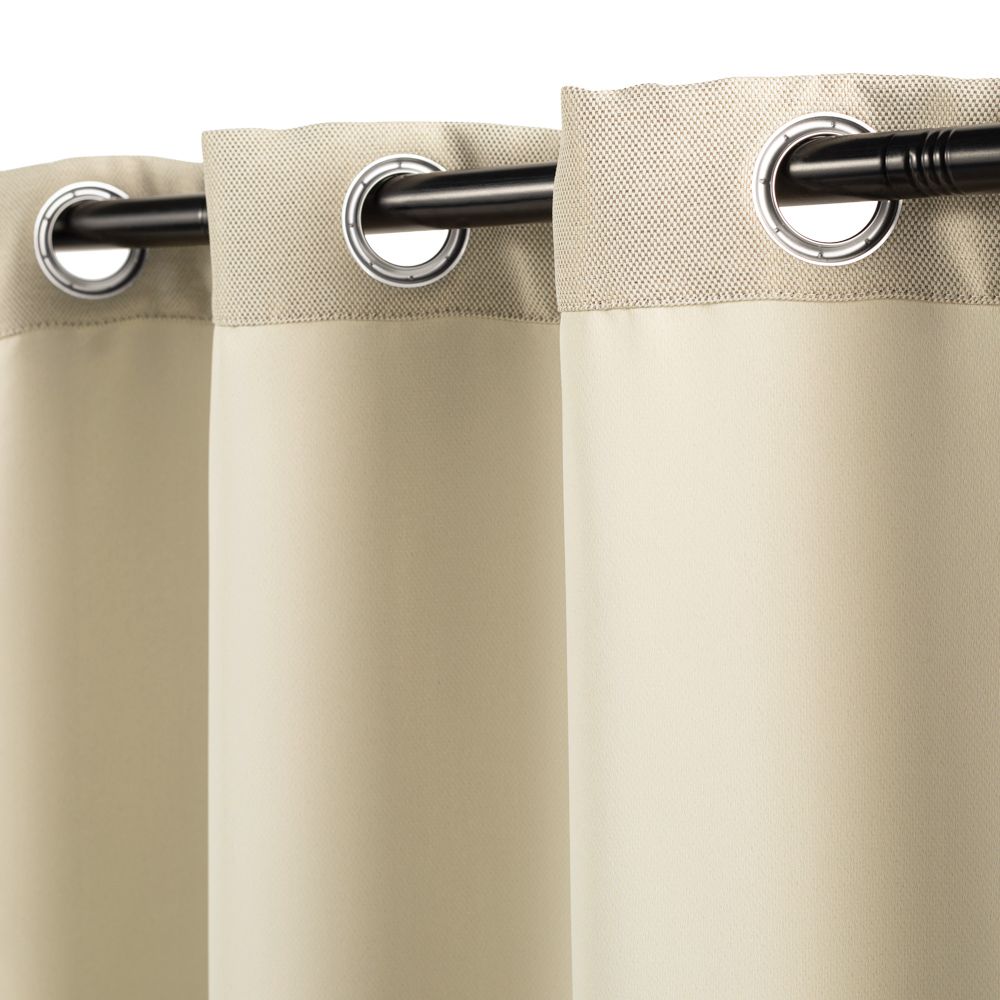 Cortina blackout con ojillos 140x240 cm