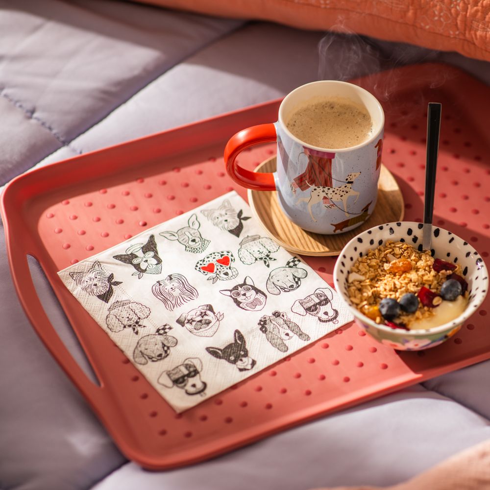 Taza de porcelana con diseño 340 ml