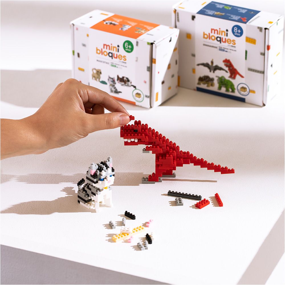 Minibloques plástico 13x6x9 cm