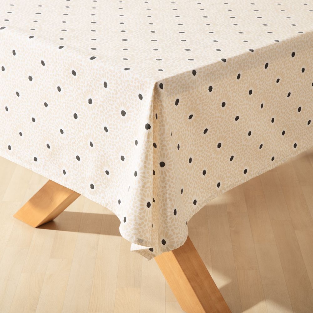 Mantel de algodón poliéster estampado 150x150 cm