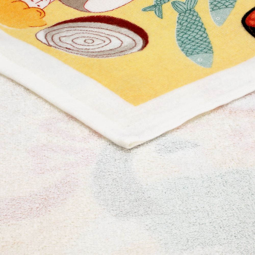 Paño de cocina velour algodón con diseño