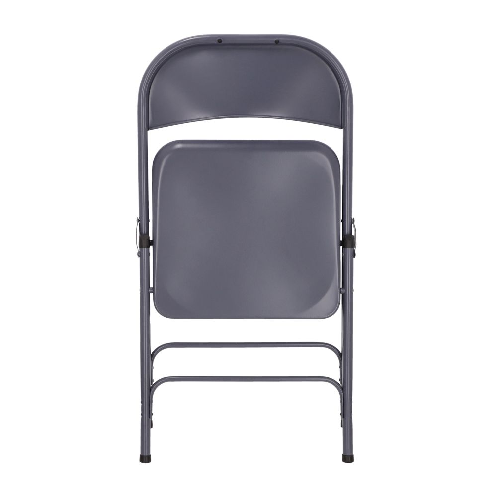 Silla plegable de metal 46x48x76 cm