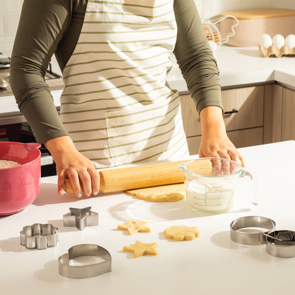 Set de 7 cortadores de galletas de metal