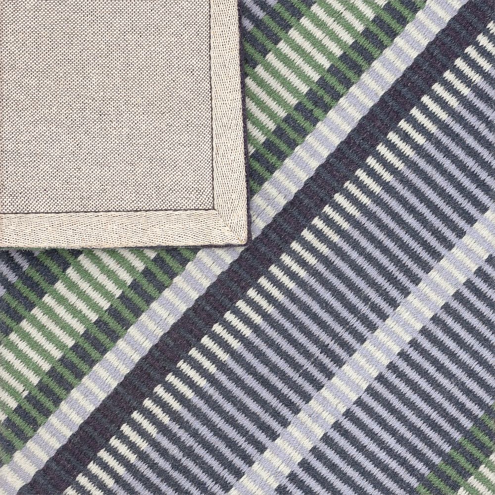 Tapete de lana tejido 70x140 cm