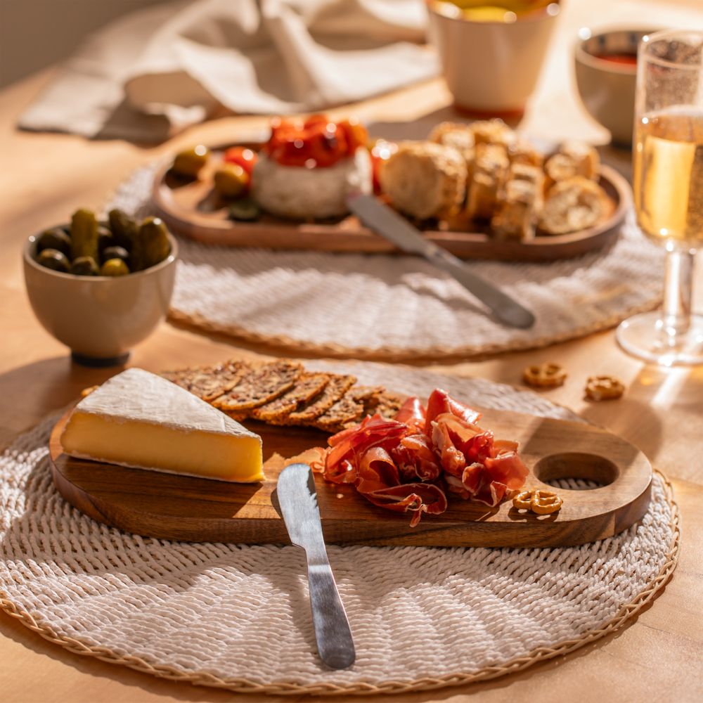 Tabla de madera de acacia 25x18 cm