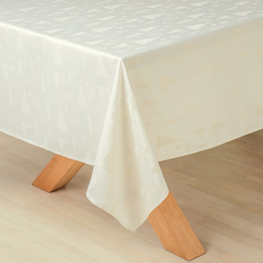 Mantel jacquard navideño 150x250 cm