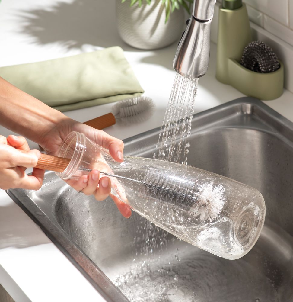 Escobilla para aseo de botellas 5x38 cm