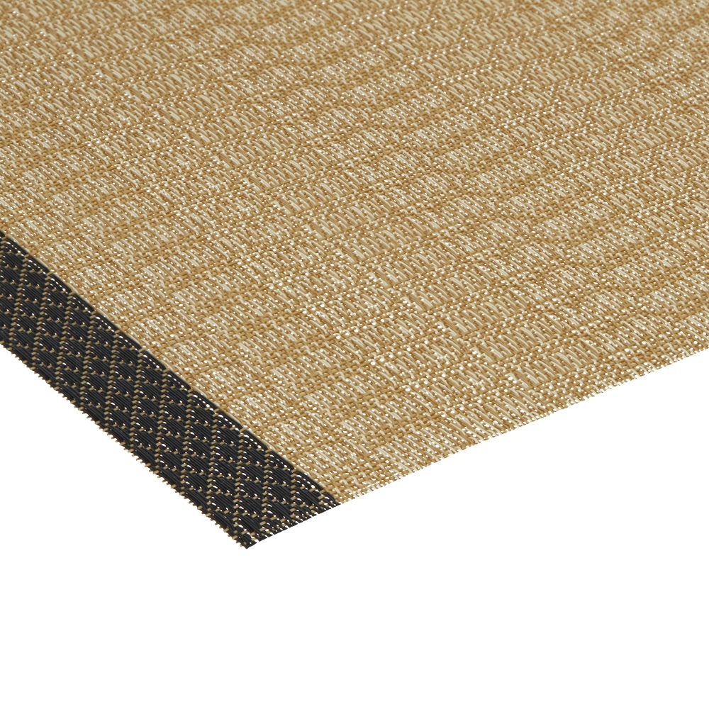 Individual plástico PVC y poliéster Tejido 45x30 cm