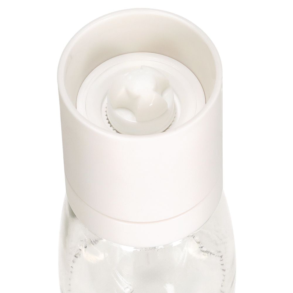 Molinillo de vidrio con tapa de madera y plástico 170 ml