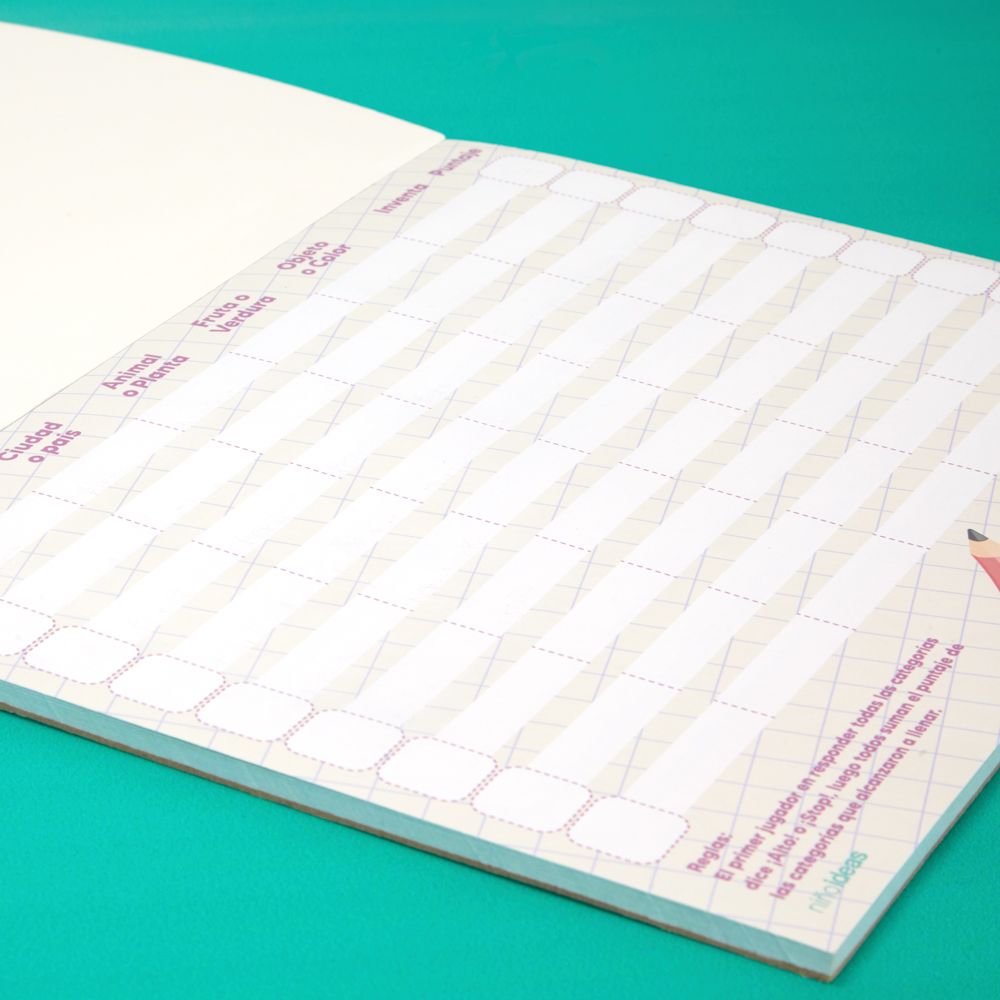 Block de basta 6 categorías