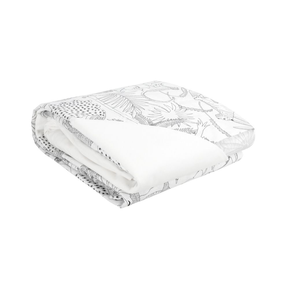 Set de sábanas algodón-poliéster estampadas 144 hilos Queen