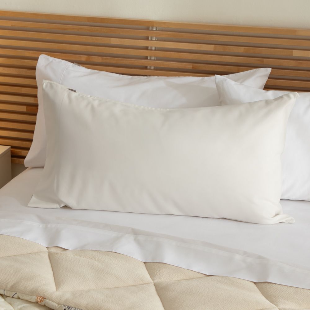 Set de 2 fundas de almohada microfibra 80 g 90x50 cm