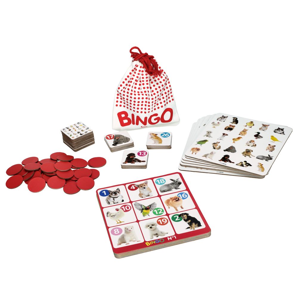 Bingo 12 tableros de cartón