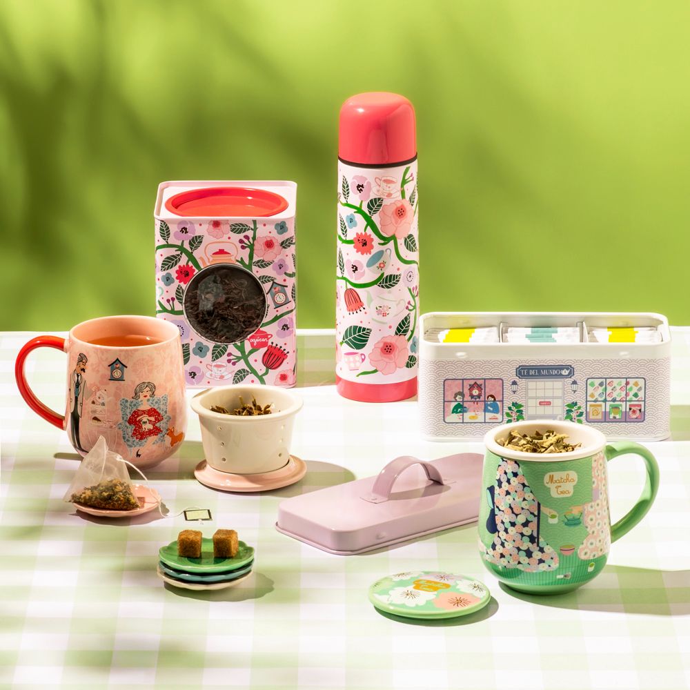 Caja enlozada para bolsas de té 20.6x9.1x10.8 cm