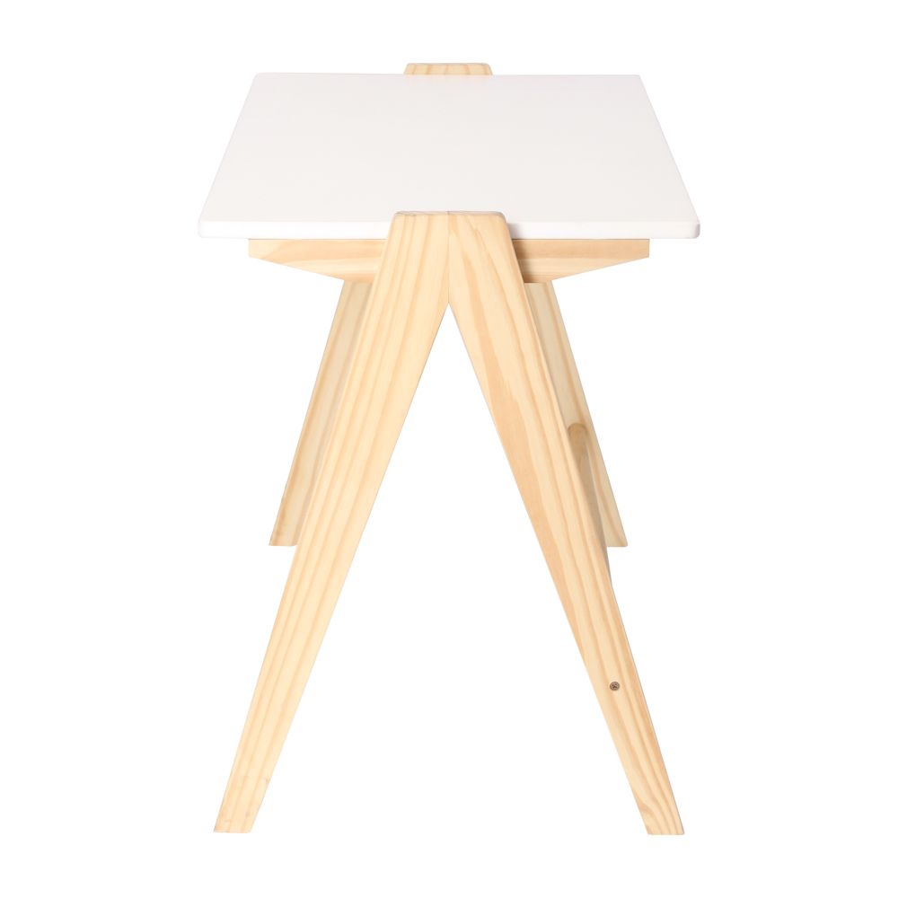 Escritorio de madera escolar 80x45x60 cm