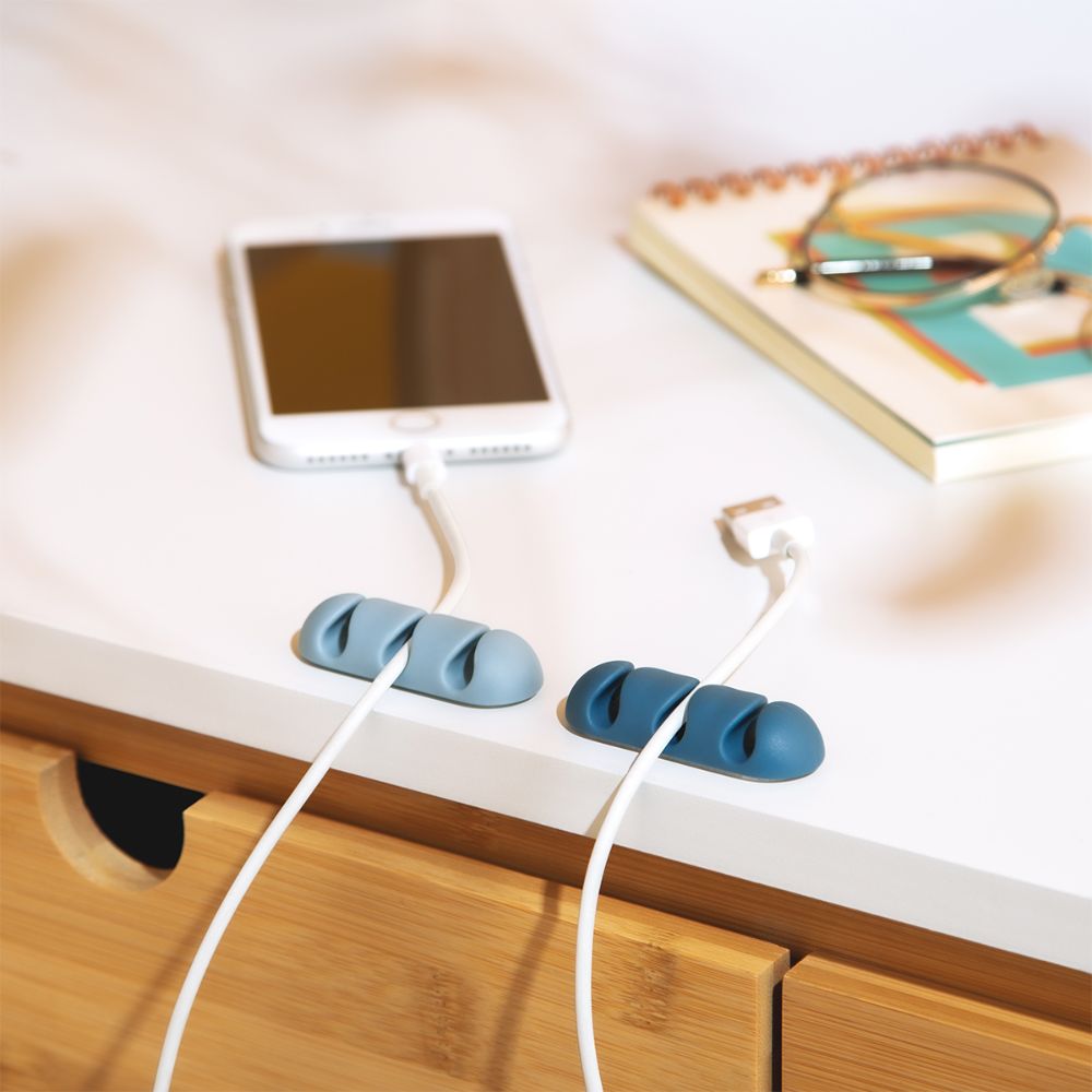 Set 4 Organizadores de Cables