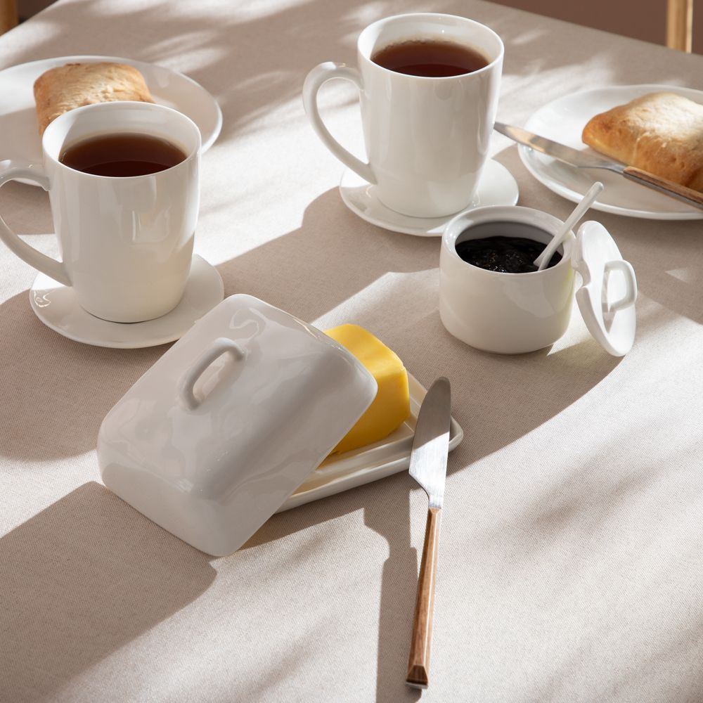 Mantequillera de porcelana S