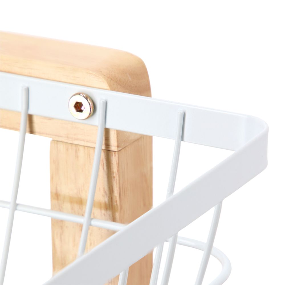 Verdulero Metalico con 3 Niveles y Ruedas