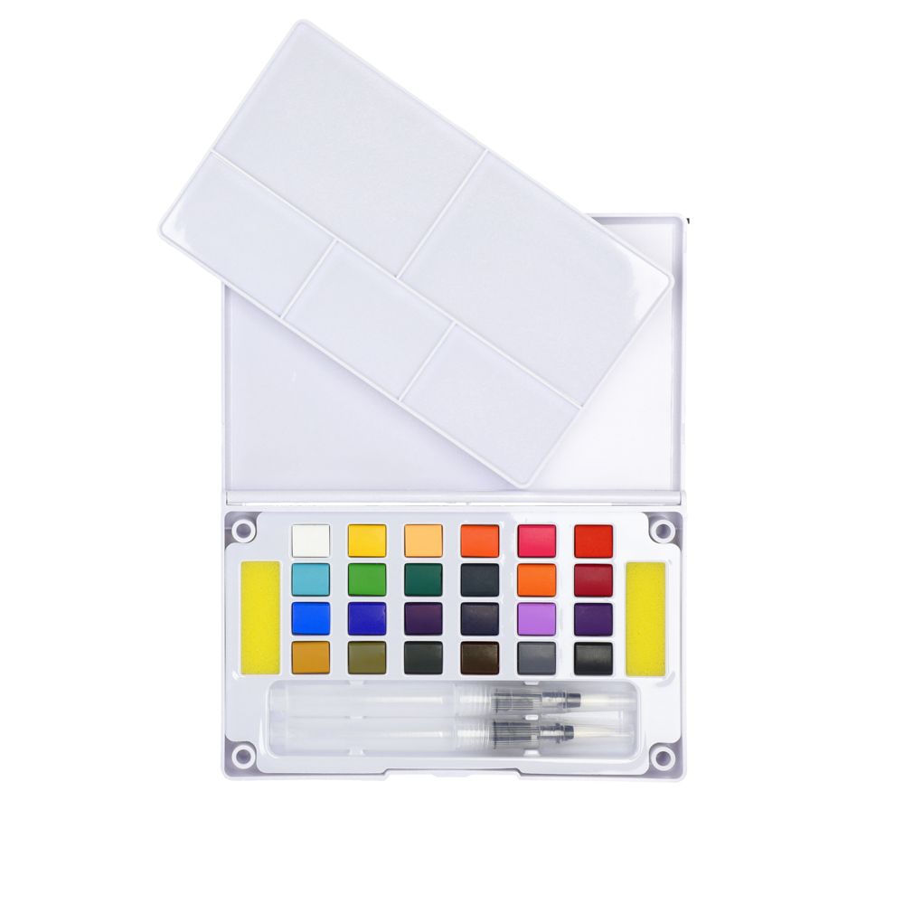 Set Acuarela con 24 Colores