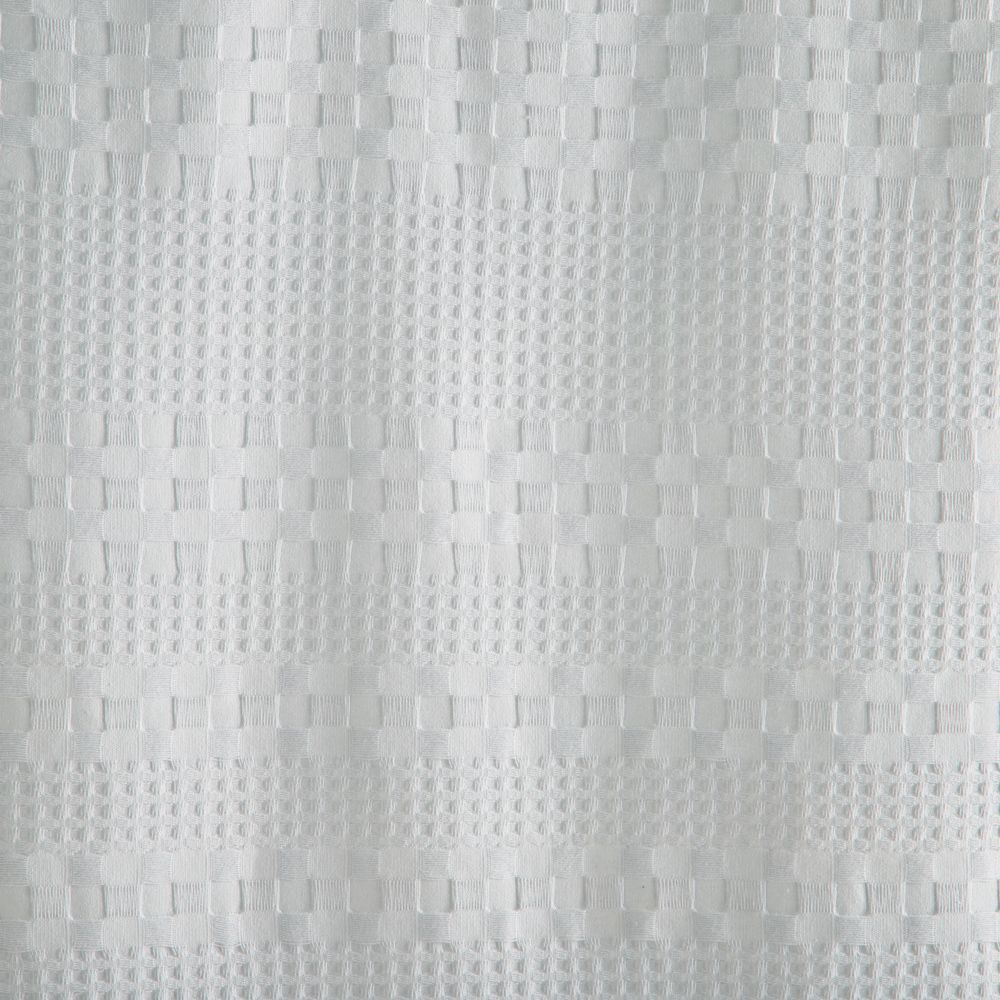Cortina de baño algodón texturizado 180x190 cm