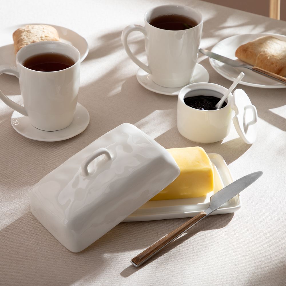 Mantequillera de porcelana M