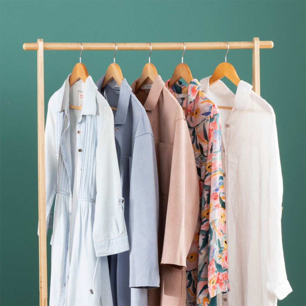 Set 3 Ganchos de Ropa de Madera