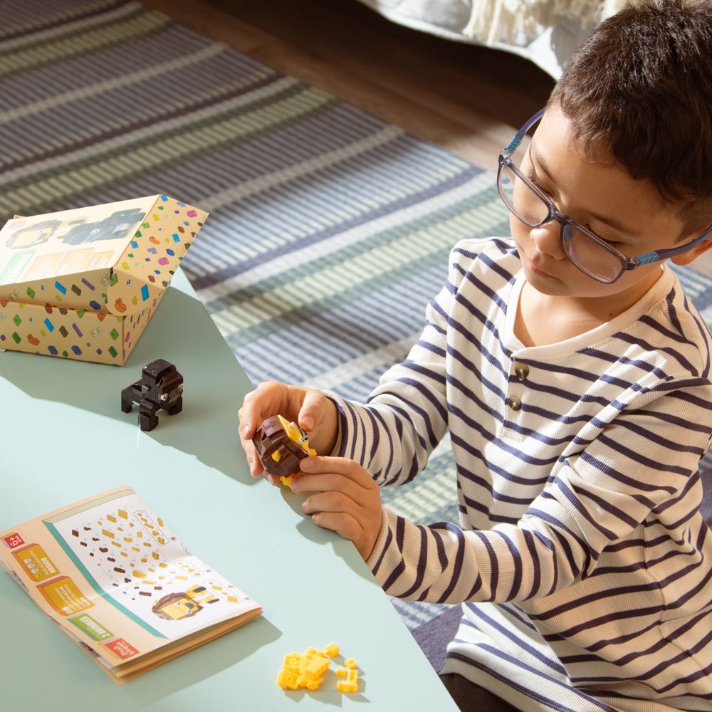 Set minibloques para hacer 2 animales