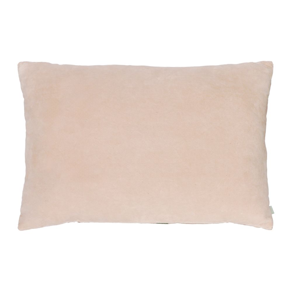 Cojín estampado terciopelo algodón 40x60 cm