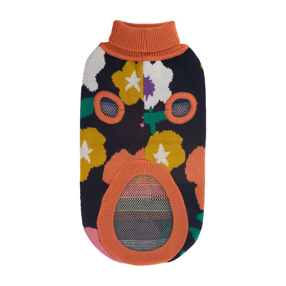 Chaleco tejido para mascota talla grande