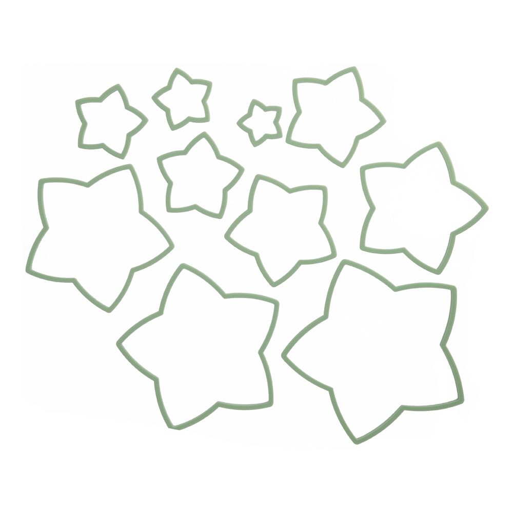 Set Cortador Estrellas Navidad