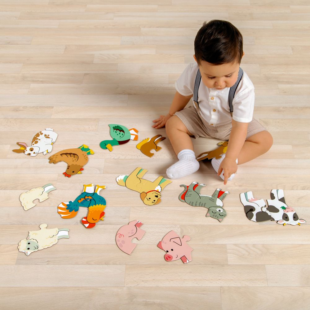 Rompecabezas de 10 animales