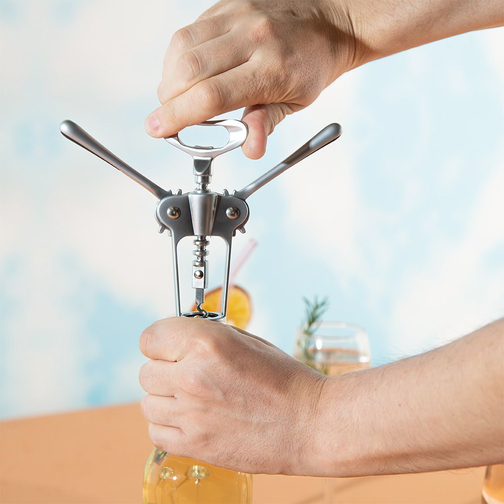 Sacacorchos acero inoxidable