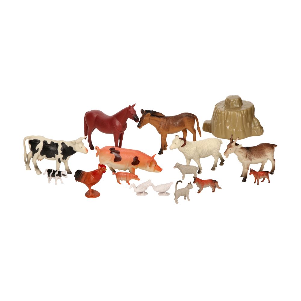 Set Balde Animales de granjaa 16 piezas L