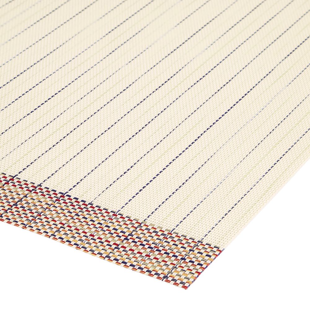 Individual de plástico tejido 45x30 cm