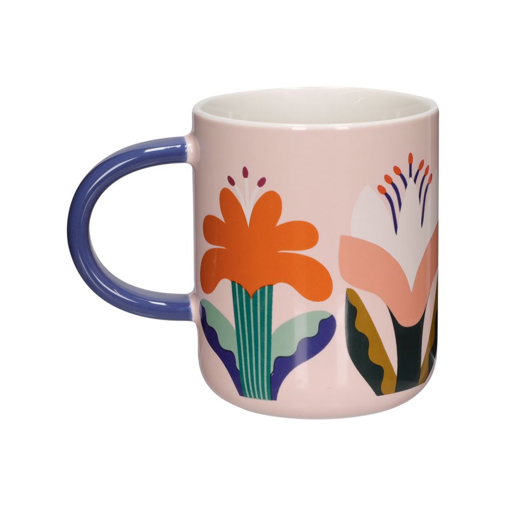 Taza de porcelana con diseño 340 ml