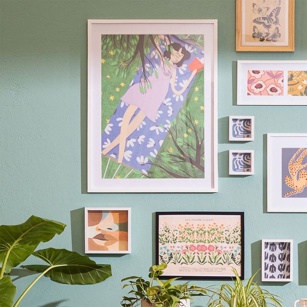 Set 2 Portarretratos plástico PS 22x3x27 cm