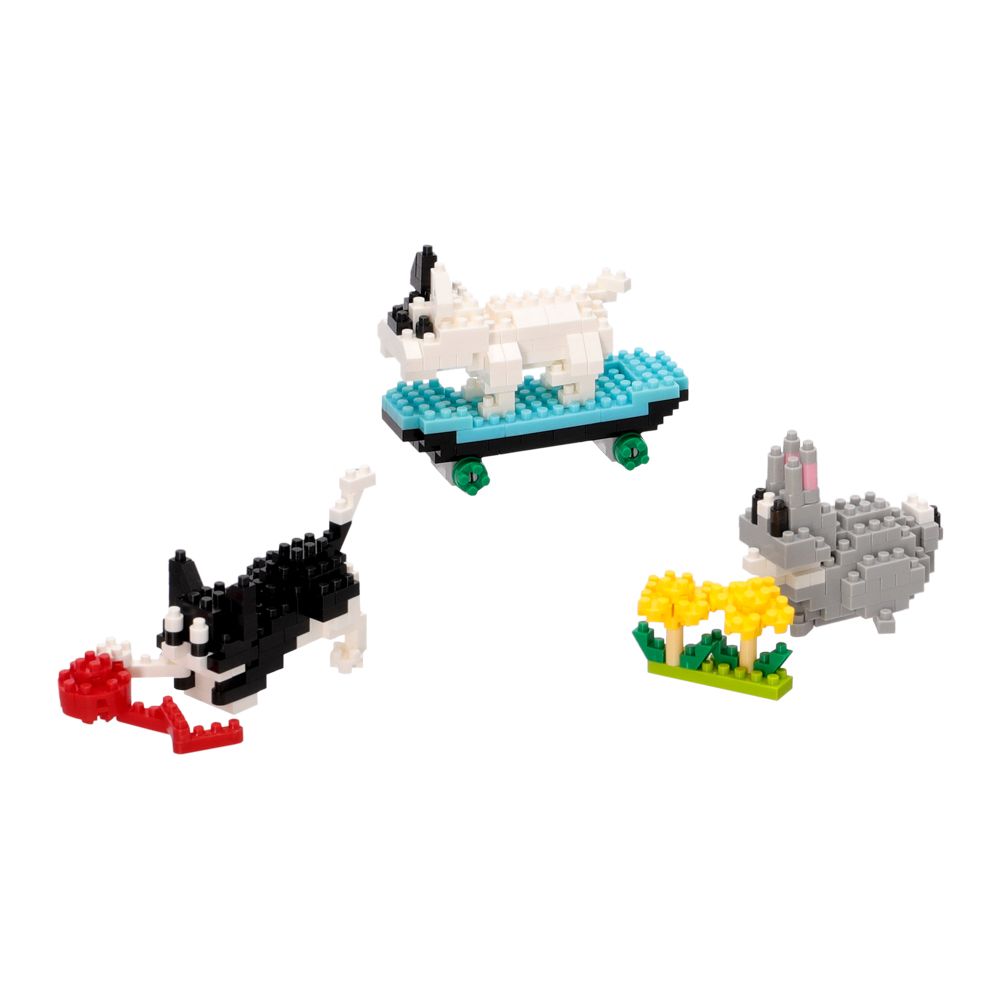 Mini bloques nivel 1 - Animales domésticos