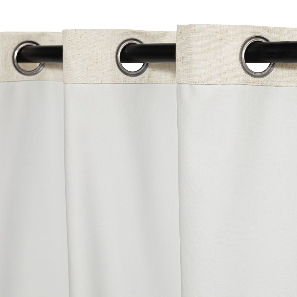 Cortina blackout silicona ojillos 140x240 cm