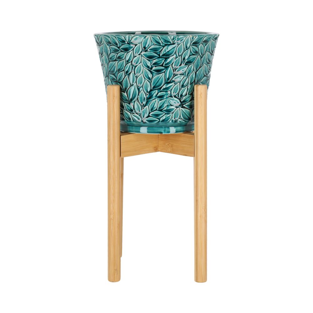 Base Maceta Bambú Regulable