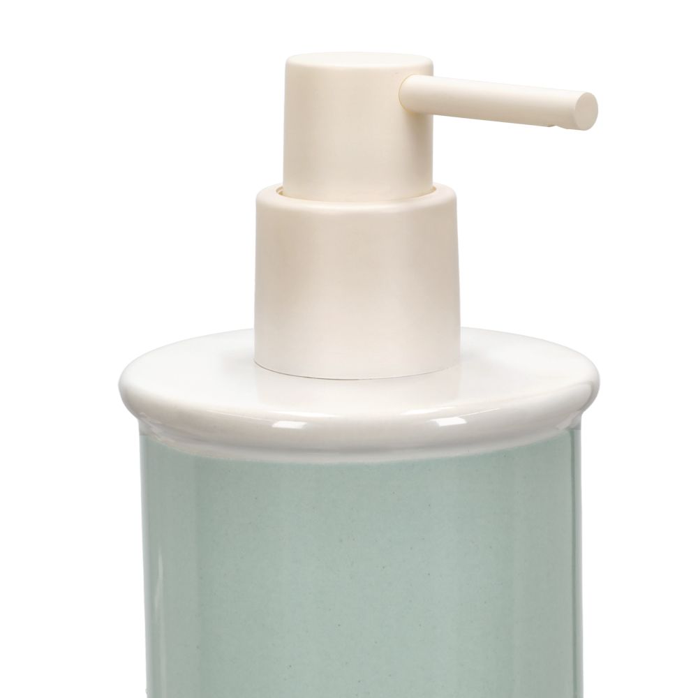Dispensador de jabón de cerámica 7,8x16 cm