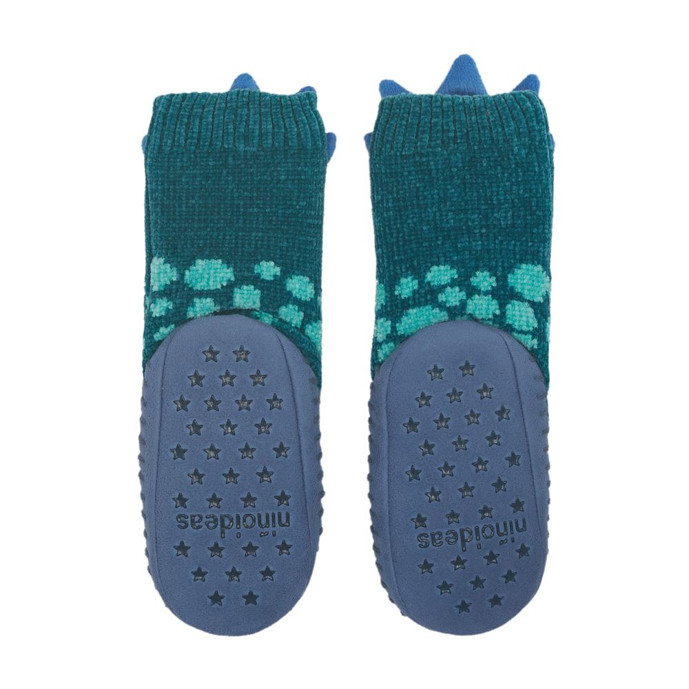 Calcetas tejidas cordero infantil con suela 20.5 cm