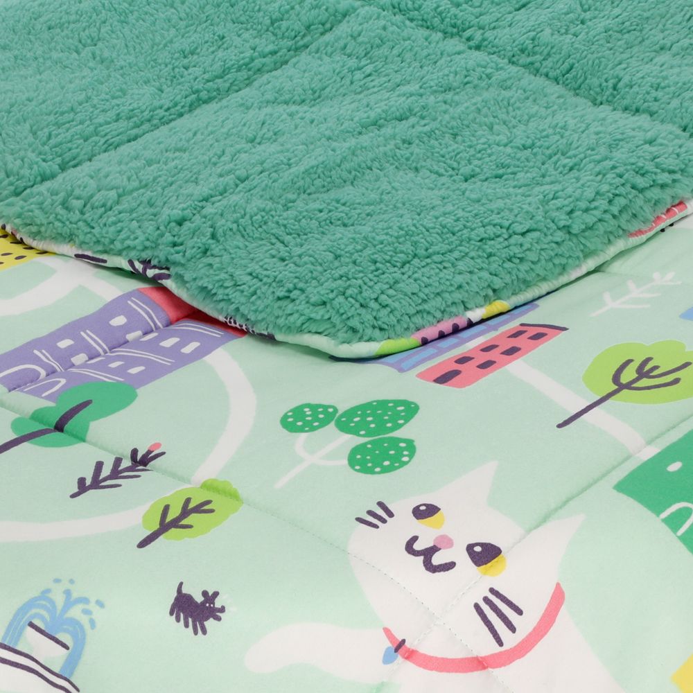 Cobertor microfibra borrega Infantil individual