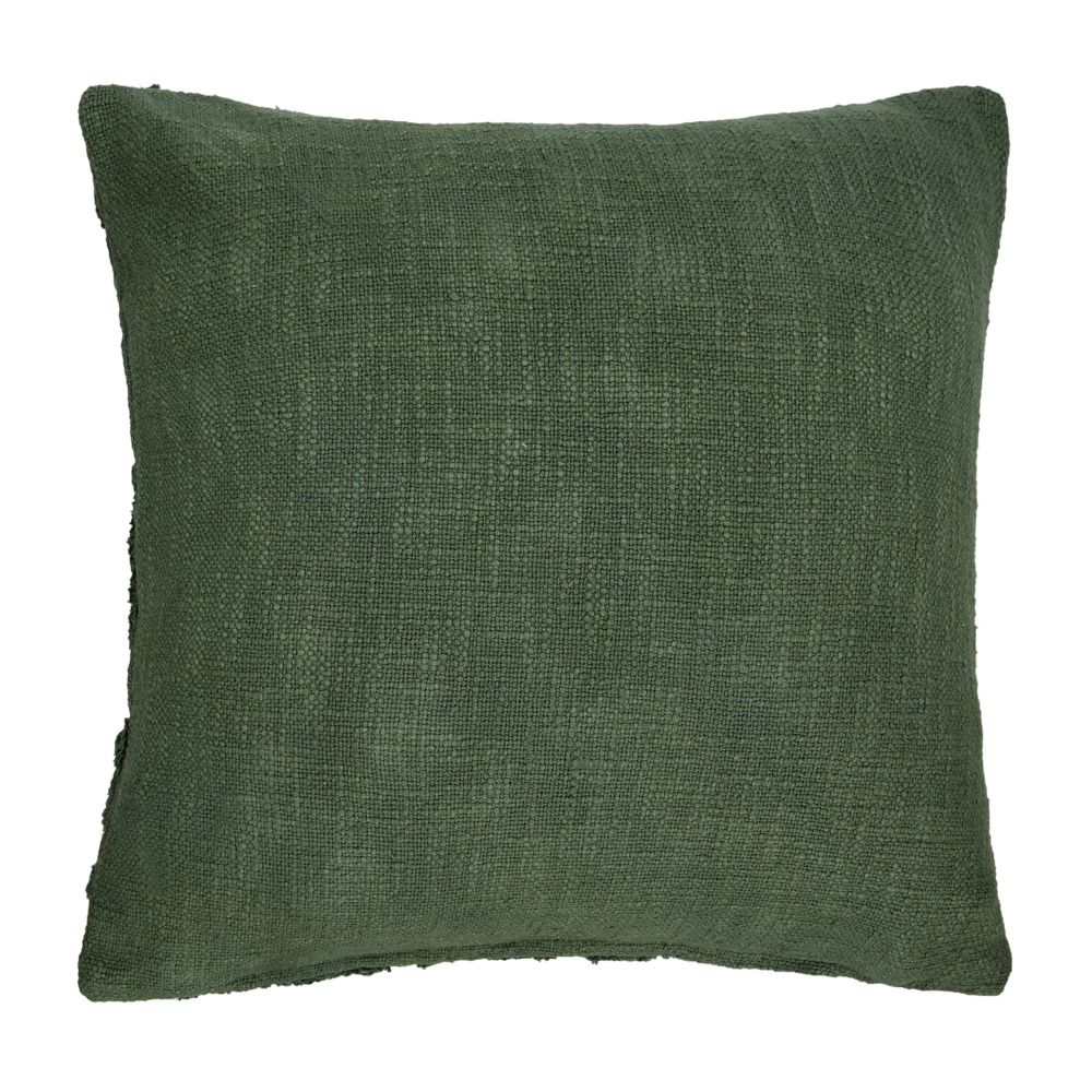 Funda de cojín con diseño tufted 45x45 cm