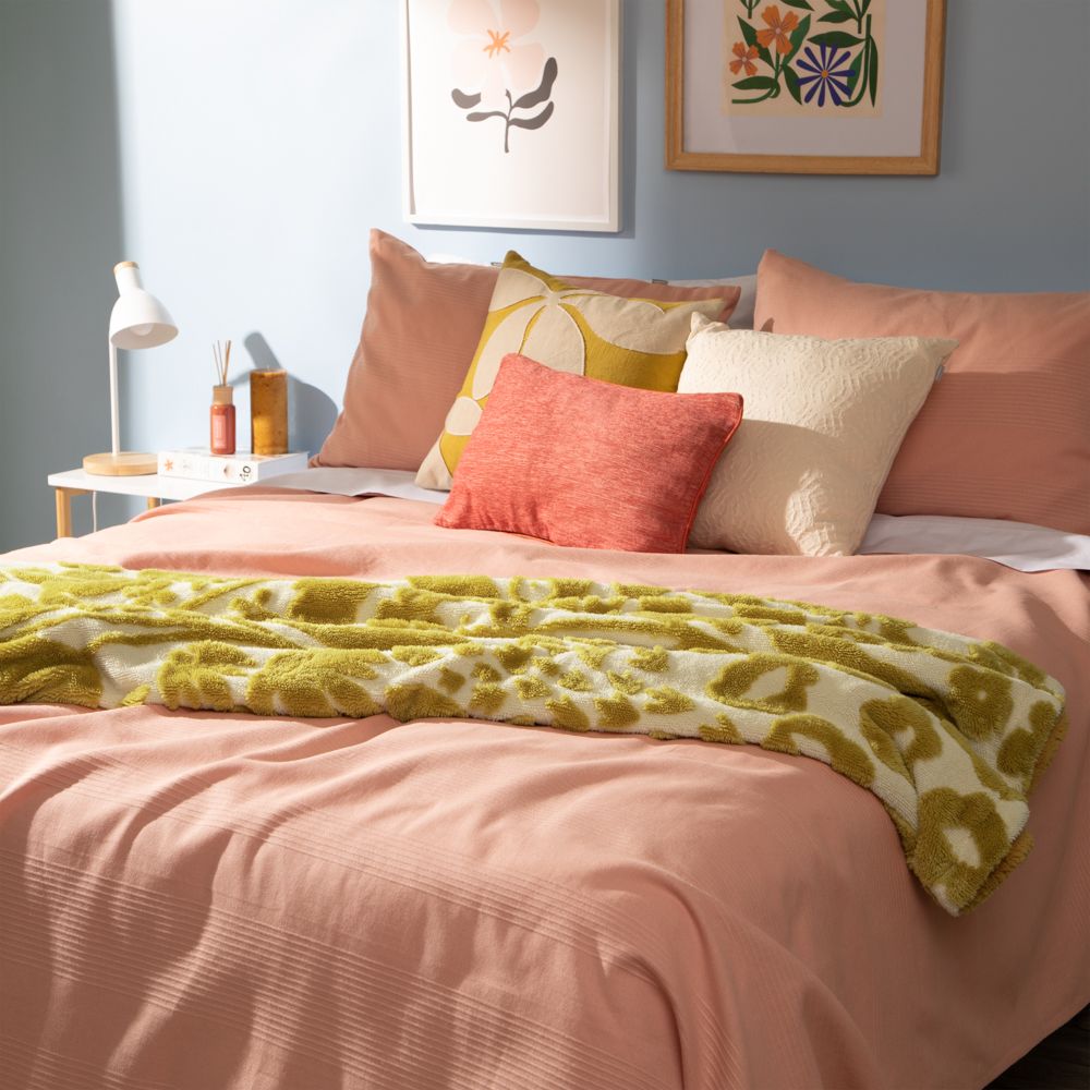 Colcha loom de algodón King