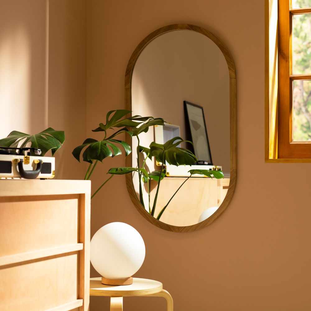 Espejo de muro ovalado 50x90 cm